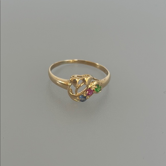 14k real solid gold ruby ring - Picture 5 of 7